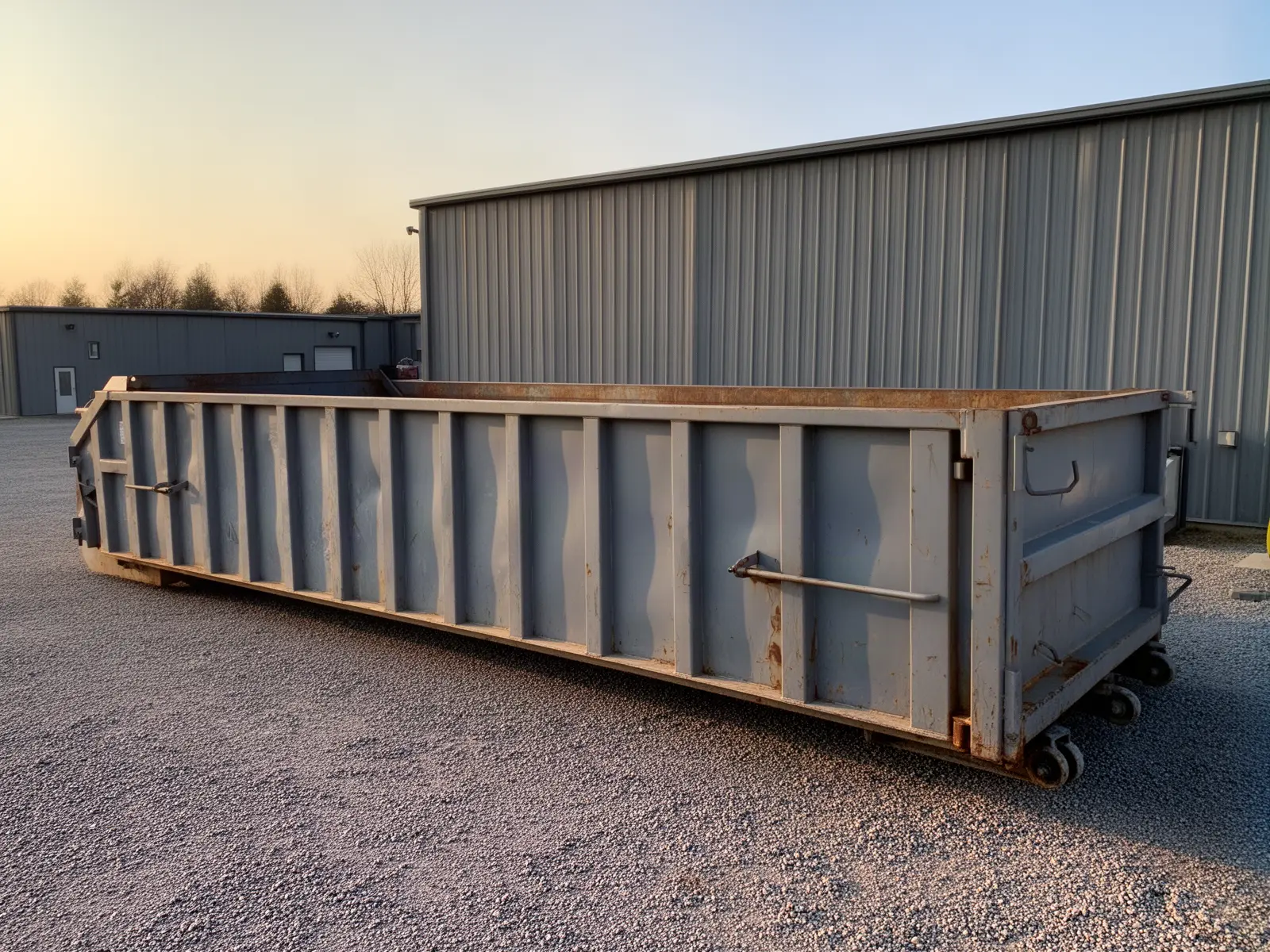 Roll-off dumpster from Busy Bee Dumpster Rental Co. in Charleston, WV